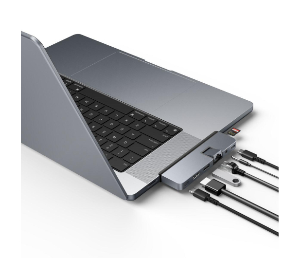 Hyper HyperDrive DUO PRO 7-in-2 USB-C Hub gray - 1149261 - zdjęcie 7